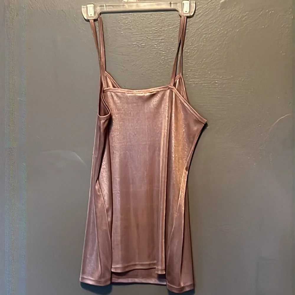 BKE  Shiny Tank Top. Very soft - Picture 2 of 3